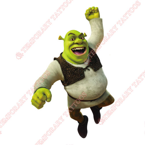 Shrek Customize Temporary Tattoos Stickers NO.3419